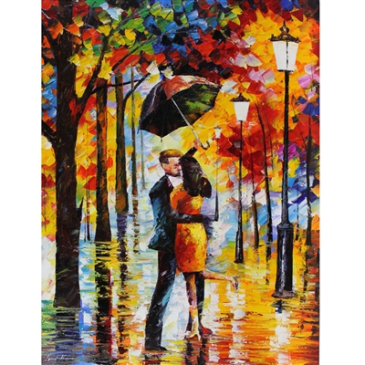 Dancing Under the Rain by Leonid Afremov