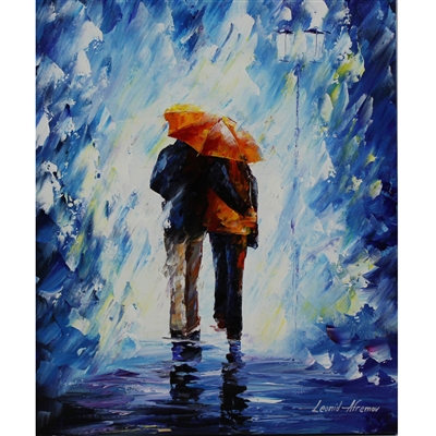 Love Under the Rain by Leonid Afremov