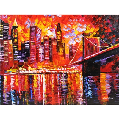 New York New York by Leonid Afremov